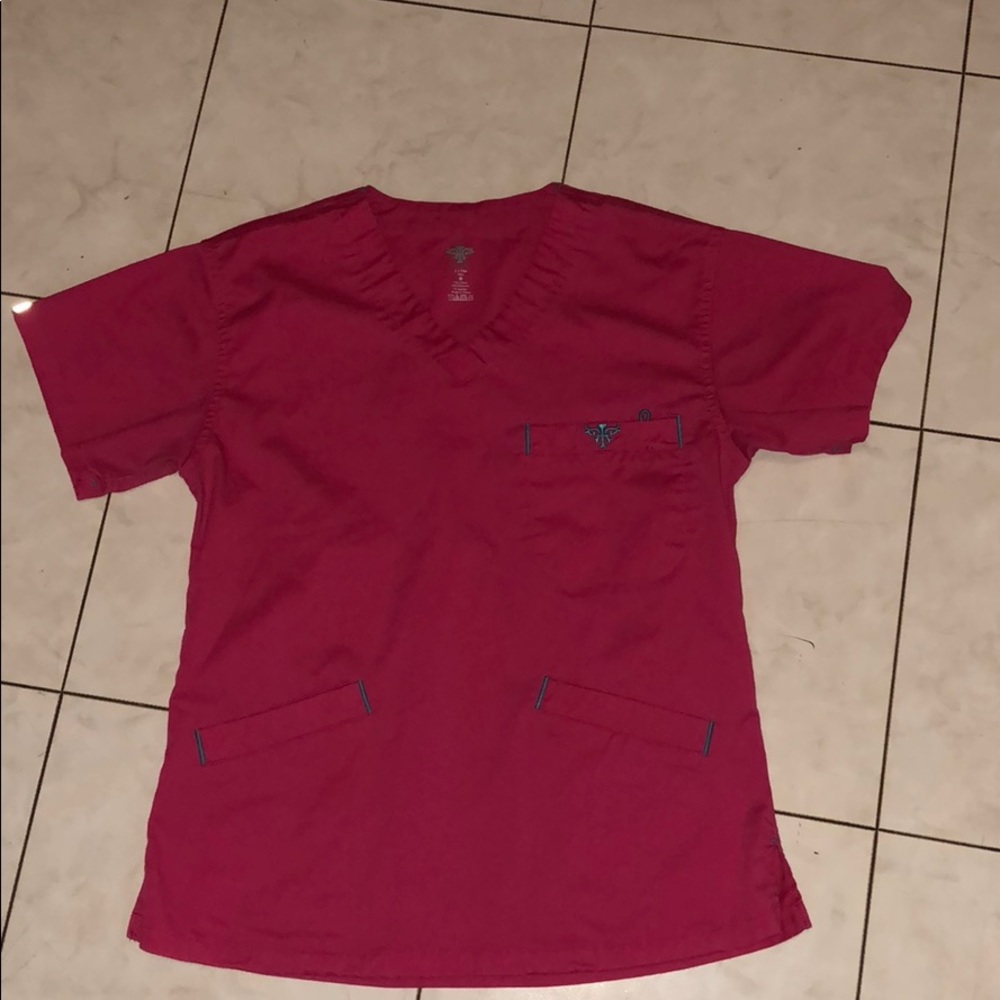 Med couture scrub top